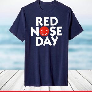 Red Day Smiley Funny Nose T-Shirt