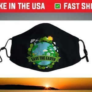 Save our Planet Earth Day 2021 Face Mask