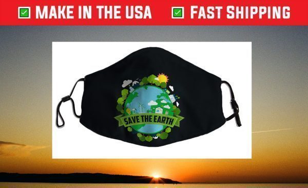 Save our Planet Earth Day 2021 Face Mask