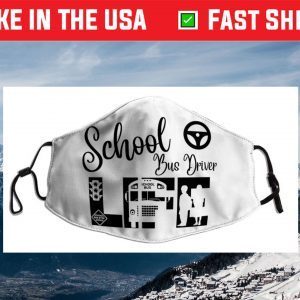 School bus driver life Face Mask