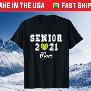 Senior 2021 Tennis Mom T-Shirt