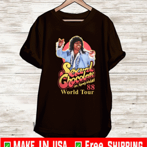 Sexual Chocolate Mr Randy Watson World Tour 88 Shirt