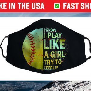 Softball Shirts for Girls Softball Face Mask