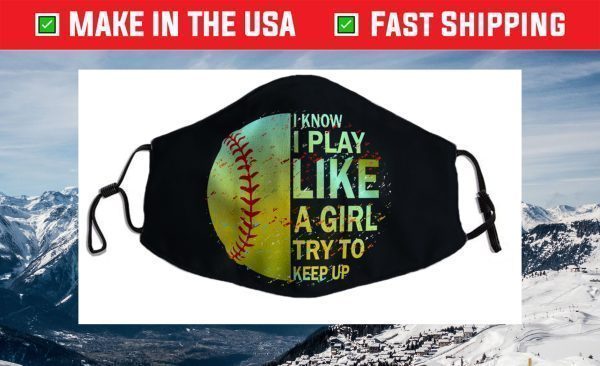 Softball Shirts for Girls Softball Face Mask