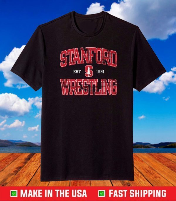 Stanford Cardinals Champion Wrestling T-Shirt