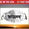 TESTAMENT OFFICIAL FACE MASK