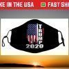 Trump 2020 American Flag Face Mask