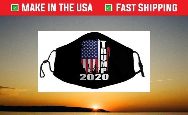 Trump 2020 American Flag Face Mask