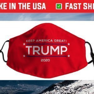 Trump 2020 Keep America Great Face Mask