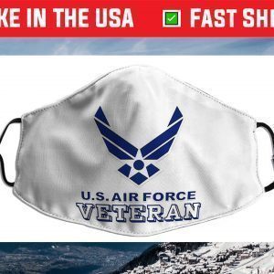 US Air Force Veteran Face Mask