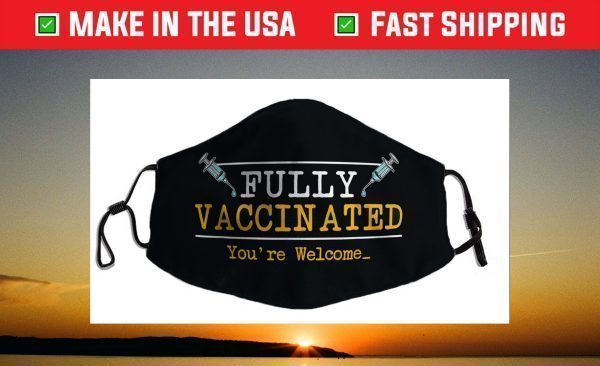 Vaccinated Vaccine Vaccination Fun Pro Vaccination Face Mask