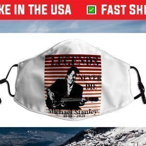 Vintage 80s Michael Stanley legend never die Face Mask