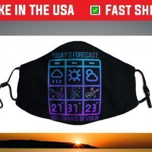 Violin Forecast Design Face Mask