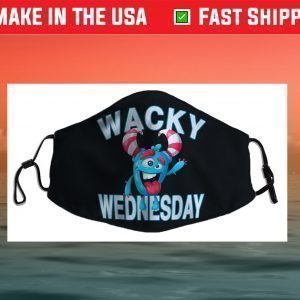 WACKY WEDNESDAY . Clothes for mismatch day Face mask