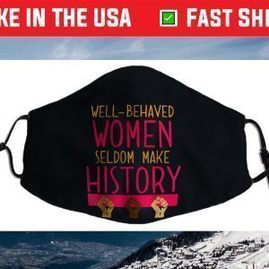 Womens History Month Face Mask