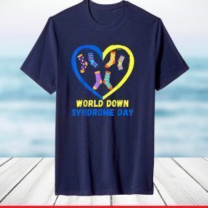 World Down Syndrome Day Rock Your Socks Awareness T-Shirt