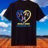 World Down Syndrome Day Rock Your Socks Awareness T-Shirt