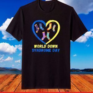 World Down Syndrome Day Rock Your Socks Awareness T-Shirt