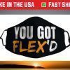 You Got FLEX'D Package Delivery Driver FLEX Swagazon Face Mask