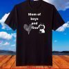 mother's day - Mom Of Boys And Fine T-Shirt
