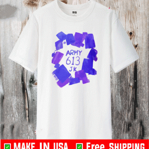 Army 613 JK on his Shirt