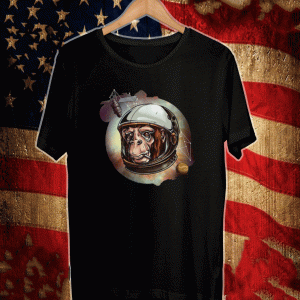 Astronaut Chimpanzee Astro Chimp Design Monkey Shirt