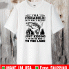 Bass i’m a fishaholic on the road to recovery just kidding shirt