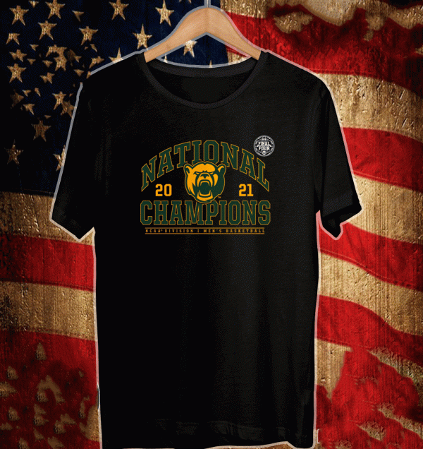 Black Baylor Bears 2021 NCAA Divicion Men's Basketball National Champions Shirt