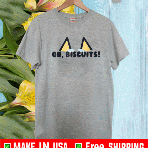 Bluey Oh Biscuits Mum Dad Cartoon Mother's Father's Day T-Shirt