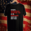 You miss 100% of the Rumple Minze shots you don't take T-Shirt