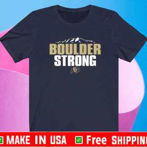 Colorado Buffaloes BouldeColorado Buffaloes Boulder Strong T-Shirtr Strong T-Shirt
