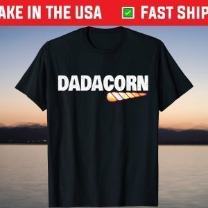 Dadcorn Unicorn Dad Father's Day T-Shirt
