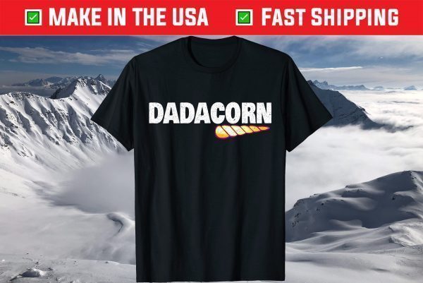 Dadcorn Unicorn Dad Father's Day T-Shirt