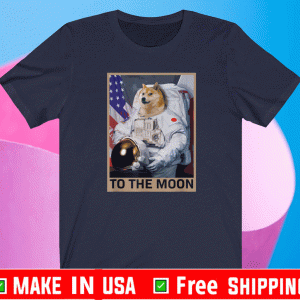 Dogecoin Cryptocurrency To the Moon Shirt