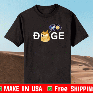 Dogecoin Doge HODL To the Moon Crypto Meme T-Shirt