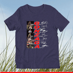 Gonzaga Bulldogs Final Four TeamGonzaga Bulldogs Final Four Team Signatures Shirt Signatures Shirt