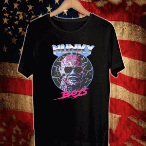 HUNKY BOYS SHIRT - THIRST FOR DEATH TIE-DYE T-SHIRT