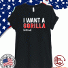 SNOOKI I WANT A GORILLA OVER 21 SHIRT