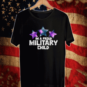 Im A Military Kid Month Of The Military Child Army Soldier T-Shirt