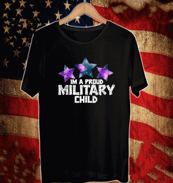 Im A Military Kid Month Of The Military Child Army Soldier T-Shirt