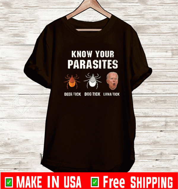 Know Your Parasites Deer Dog Luna Tick Shirt