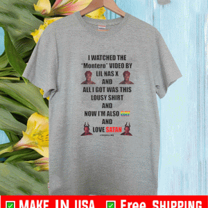 LIL NAS X X PIZZASLIME THE LOUSY MONTERO T-SHIRT