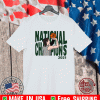 MULLET NATIONAL CHAMPIONS BASKETBALL 2021 T-SHIRT