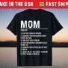 Mom Definition - Cute And Funny Mother's Day 2021 T-Shirt