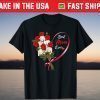 Mother's Day roses, best mom ever, colourful Flower Design T-Shirt