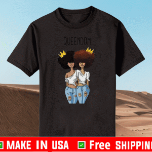 Queendom Black Melanin Women T-Shirt