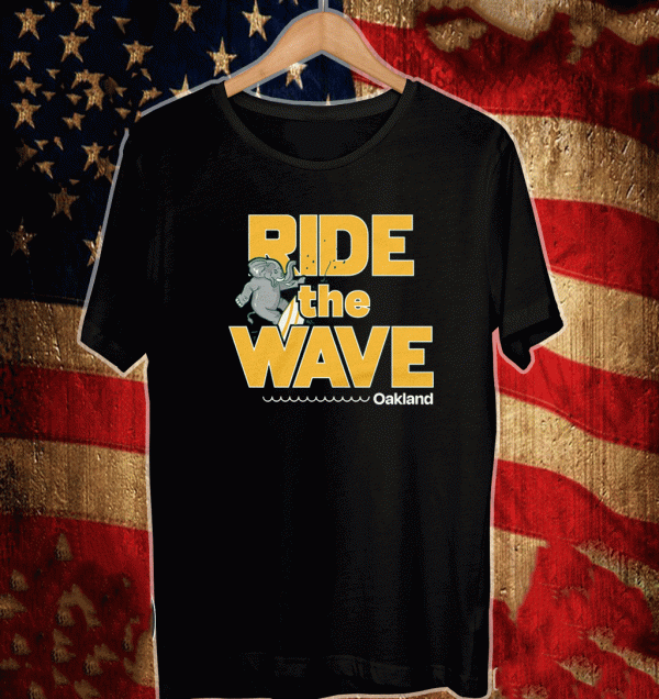 RIDE THE WAVE SURF OAKLAND SHIRT