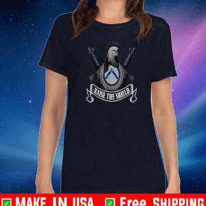 Raise The Shield Spartan Guns Shirt