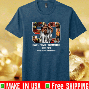 Rip D.M.X. T-Shirt Rapper Legends Never Die 2021 T-Shirt