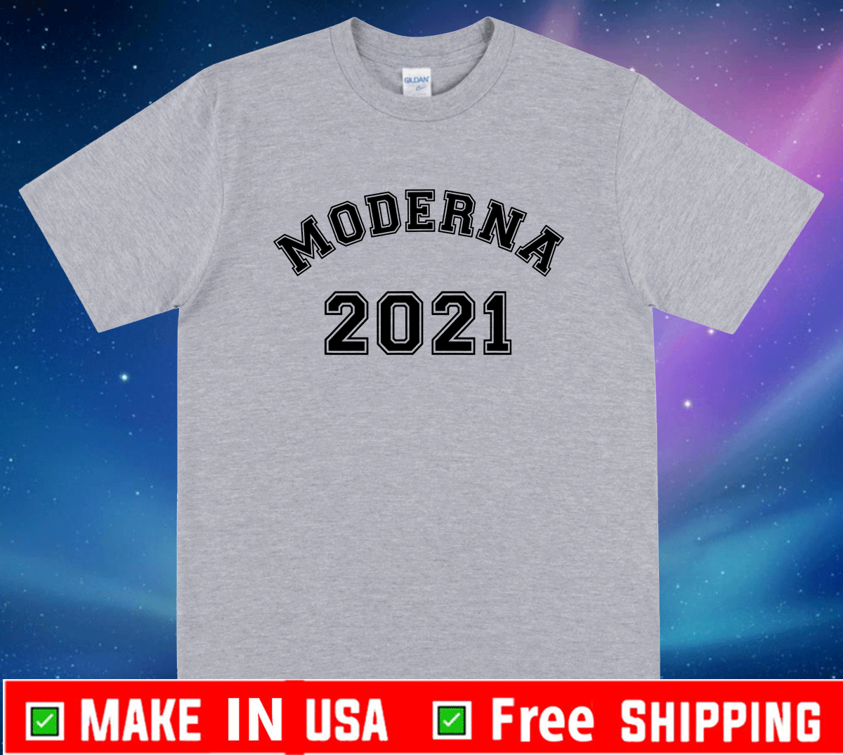 moderna tee shirt